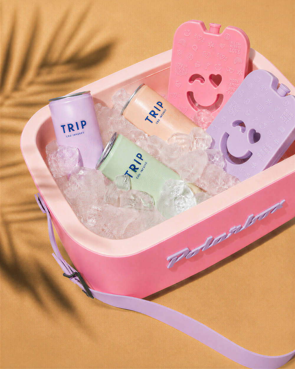 Bubblegum Pink 2x Ice Packs | Polarbox