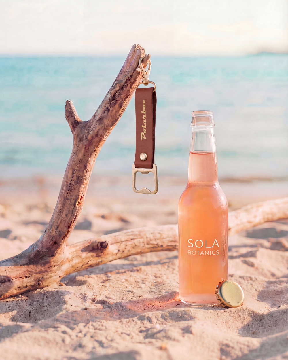 Brown Keychain Bottle-Opener | Polarbox