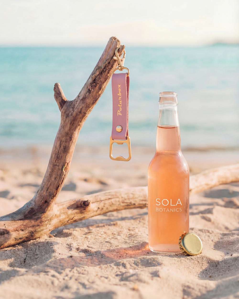 Pink Keychain Bottle-Opener | Polarbox