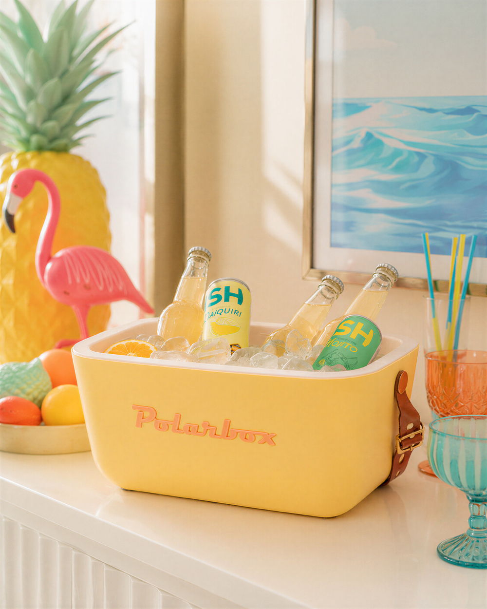Yellow Classic Cooler | Polarbox
